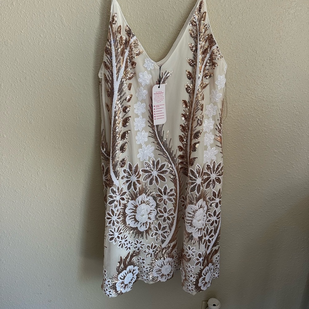 NWT never worn sequin dress